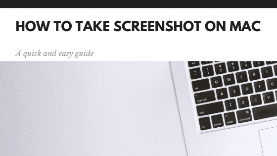 how to screenshot on mac